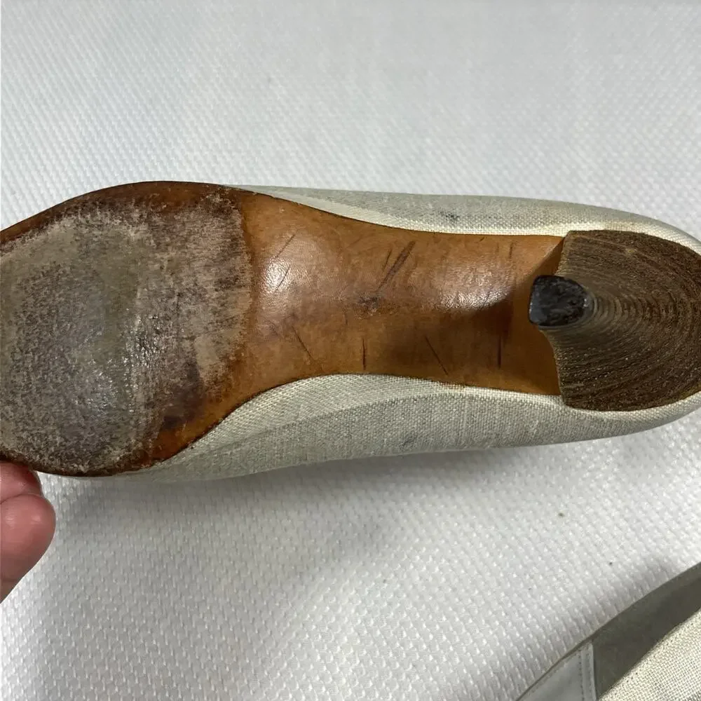 True Vtg‎ Authentic Christian Dior Souliers Classic Pumps Europe Sz 37 /6.5AA